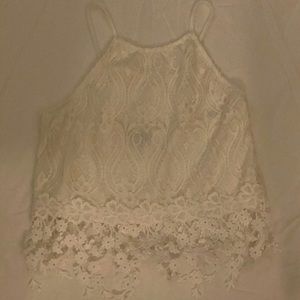 Beautiful lace crop top